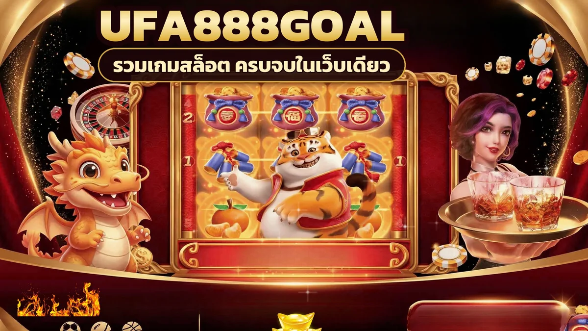 ภาพปกบทความ ufa888goal เว็บสล็อตคาสิโนสายลุ้น เปิดเกมมันส์ได้หลายอารมณ์ในหน้าเดียว